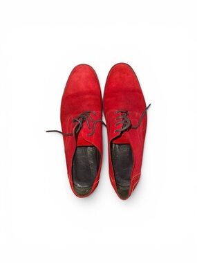 Men's red shoes